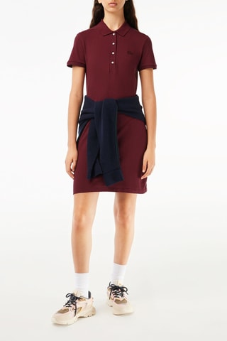 Vestido direito - Bordô