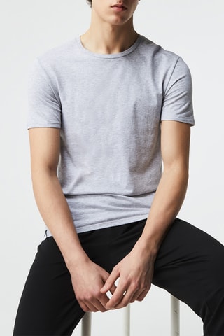 3 t-shirts - Branco e preto