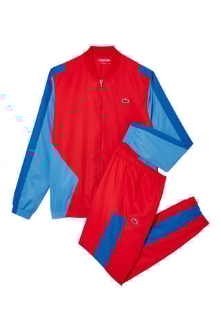 Casaco e calças - Vermelho e azul-marinho