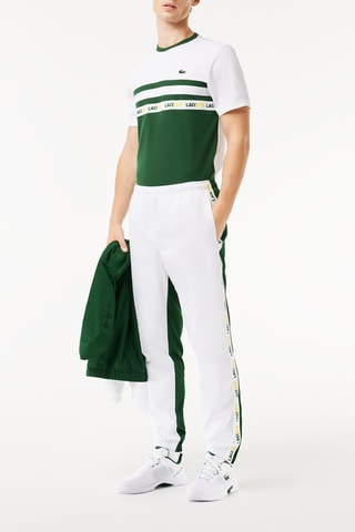 Calças de treino - Branco e verde