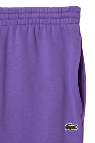 Calças de treino em algodão biológico - Violeta