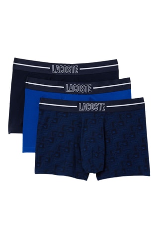 3 boxers - Azul e preto