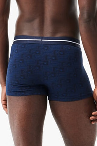 3 boxers - Azul e preto