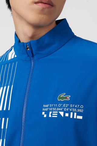 Casaco Lacoste Tennis x Novak Djokovic - Azul-marinho