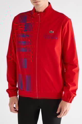 Casaco Lacoste Tennis x Novak Djokovic - Vermelho