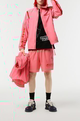 Casaco com capuz - Rosa