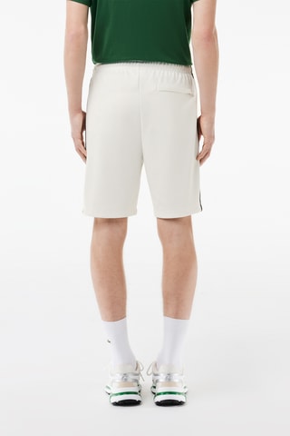 Bermudas regular em algodão biológico - Branco