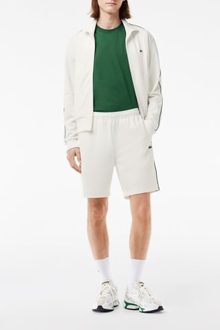 Bermudas regular em algodão biológico - Branco