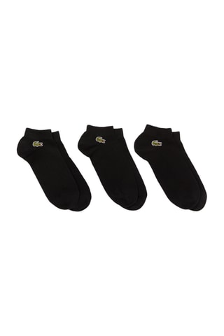 3 pares de meias curtas - Preto