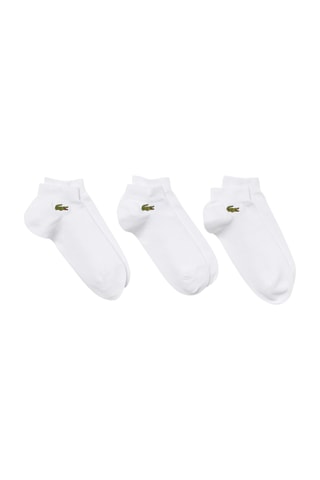 3 pares de meias curtas – Branco