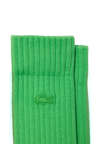 3 pares de meias em algodão biológico - Amarelo e verde-claro