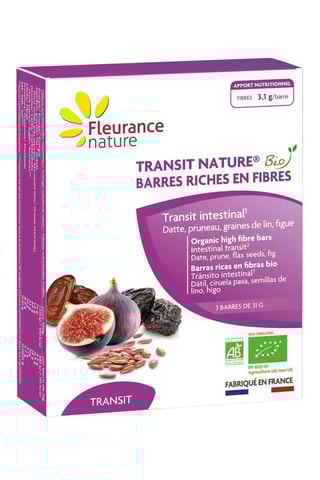 3 x Barres Transit Nature® bio - 
3x31g