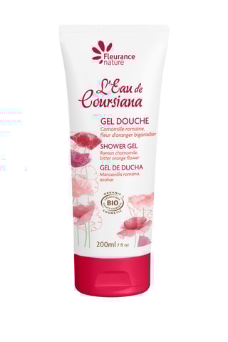 3 x Gel douche parfumé bio Camomille fleurs d'oranger - 200 ml
