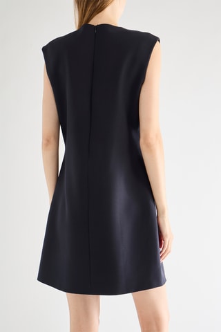 Robe trapèze - Bleu marine