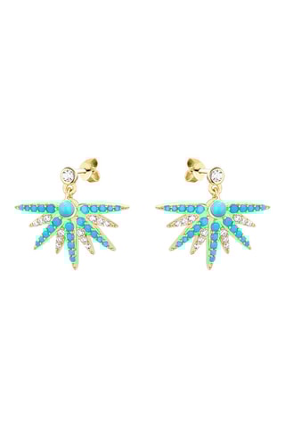 Boucles d'oreilles - Argent plaqué or jaune