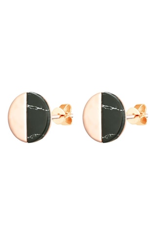 Puces - Argent plaqué or rose
