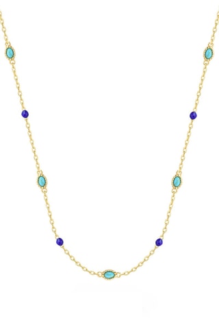 Collier - Argent plaqué or jaune