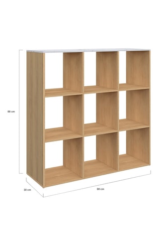 Meuble de rangement Marceau 9 cases - 88 x 30 x 88 cm