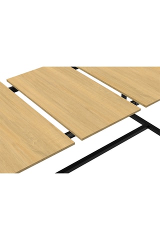 Table à manger extensible Memphis - 200/250 x 75,5 x 90 cm