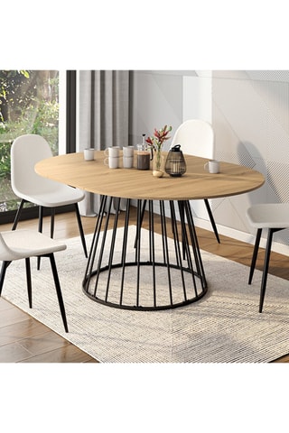 Table extensible Adelle - 150 x 75 x 110 cm