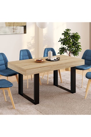 Table extensible Brixton - 160 x 75 x 80 cm