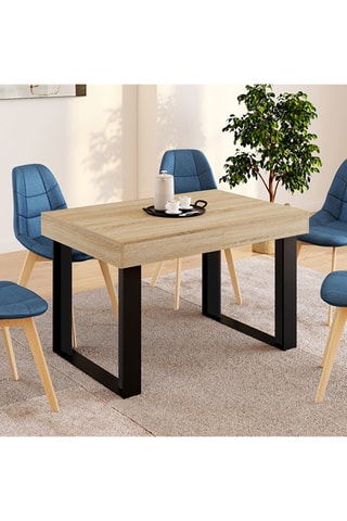 Table extensible Brixton - 160 x 75 x 80 cm
