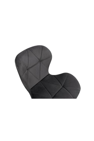 2 cadeiras Daisy - 
Cinzento e preto