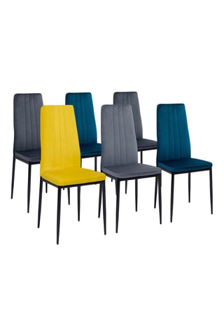 6 cadeiras Jade - 39 x 96 x 41,5 cm