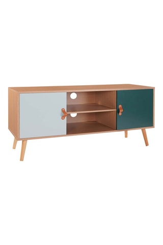 Meuble TV 2 portes Aria - 113 x 53,5 x 39,5 cm