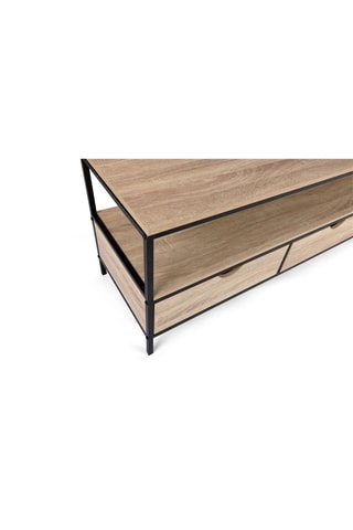 Meuble TV Memphis 3 tiroirs - 160 x 50 x 40 cm