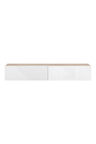 Meuble TV 2 portes - 180 x 30 x 30 cm