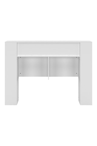 Cabeceira de cama sobre pés Orem - Branco