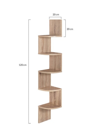 Etagère murale 5 niveaux - 20 x 120 x 20 cm