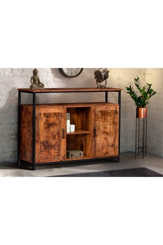 Aparador 2 portas Elize - 100 x 81 x 30 cm