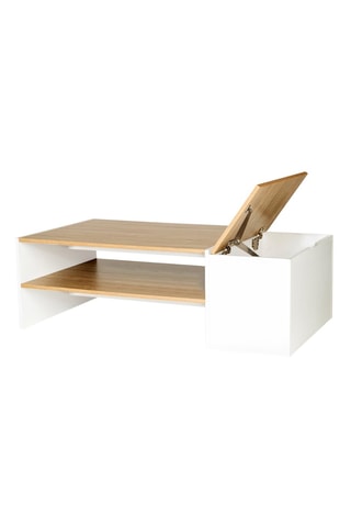 Table basse avec coffre Zoé - 110 x 60 x 36 cm