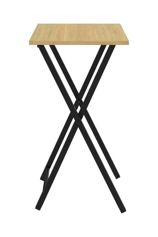 2 tables d'appoint pliables Memphis - 48 x 36 x 65 cm