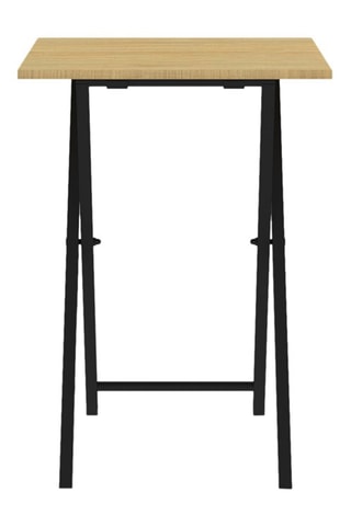2 tables d'appoint pliables Memphis - 48 x 36 x 65 cm