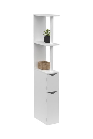 Móvel WC 2 portas - Branco