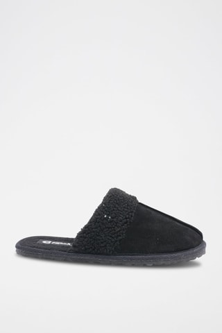 Nubuck Pantoffels Matrix 
Zwart