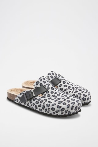 Clogs Rosso Grijs en Zwart