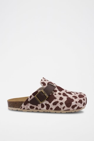 Clogs Rosso 
Ecru en Bruin