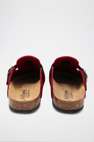 Clogs Rosso Rood en Zwart