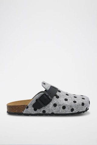 Clogs Rosso 
Gemêleerd Grijs en Zwart