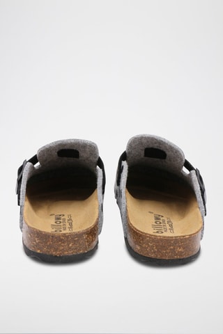 Clogs Rosso 
Gemêleerd Grijs en Zwart