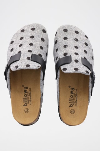 Clogs Rosso 
Gemêleerd Grijs en Zwart