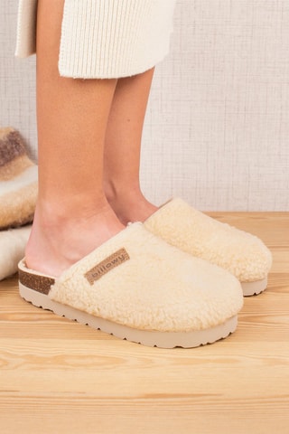 Pantoffels Rosso - Beige