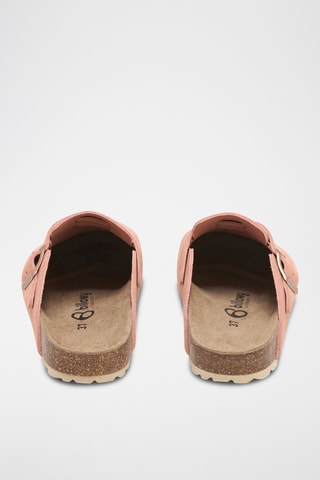 Nubuck Clogs Zueco - Zalmkleurig