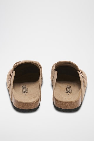 Nubuck Clogs Zueco - Beige
