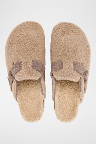 Nubuck Clogs Zueco - Beige