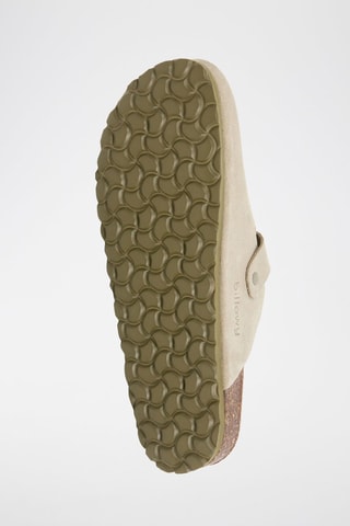 Leren Clogs - Kaki